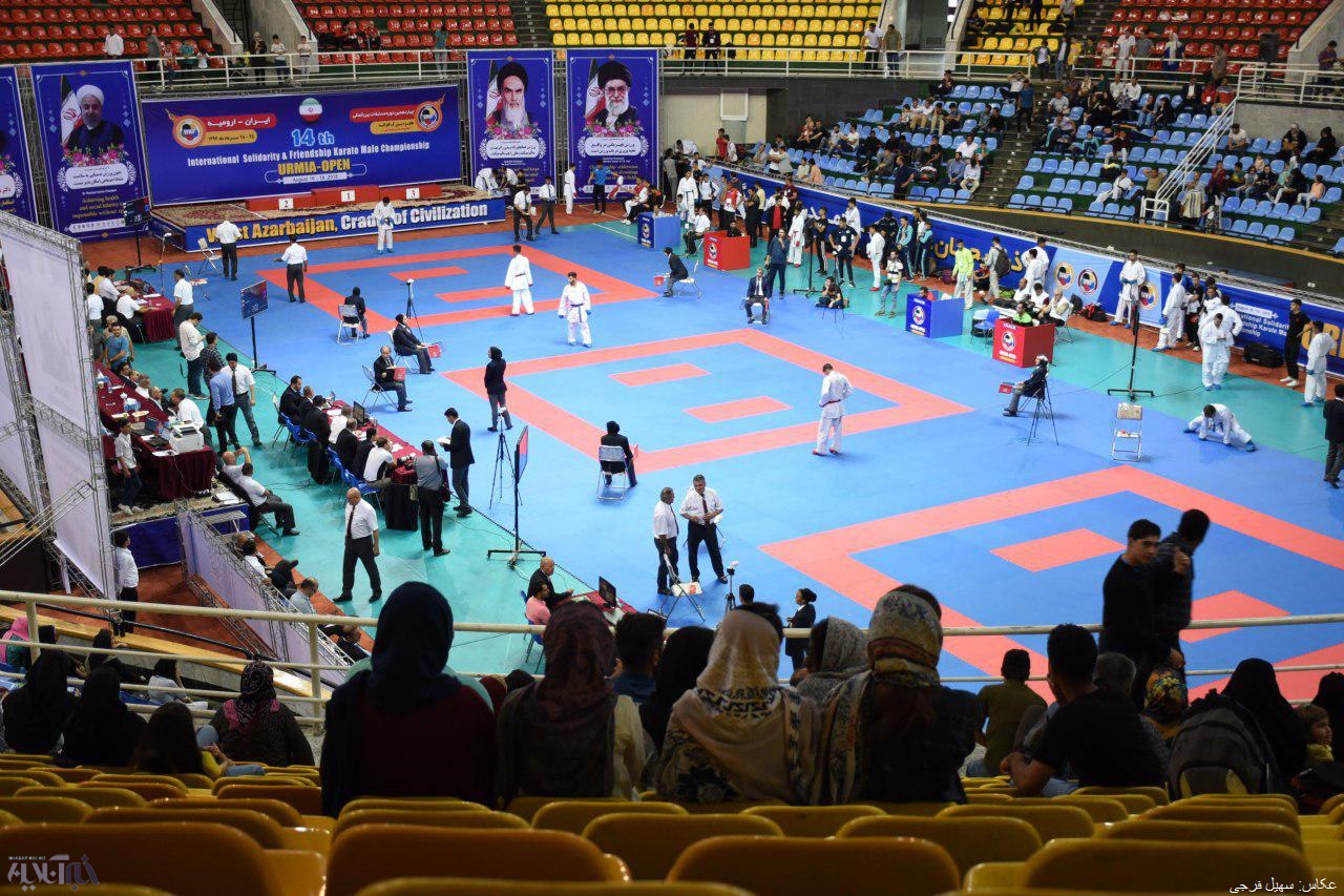حضور خانواده‌ها در مسابقات بین المللی کاراته